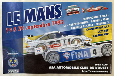 Link to  Le Mans 1998 PosterFrance, 1998  Product