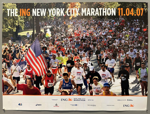 2007 New York City Marathon Poster