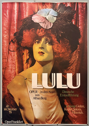 Link to &nbsp;Lulu Oper FrankfurtGermany, 1979 &nbsp;Product