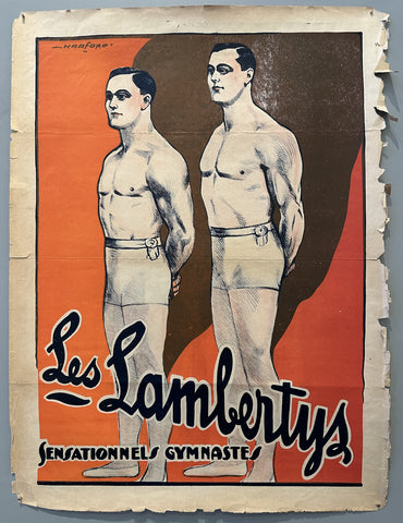 Link to  Les Lambertys Gymnastics Poster (Paper)France, c. 1950s  Product