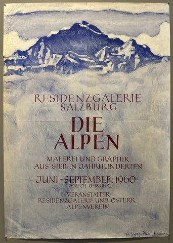 Link to  Residenzgalerie Salzburg PosterAustria, 1960  Product
