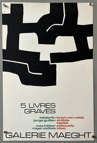 Link to  5 Livres Graves Galerie MaeghtFrance, 1973  Product