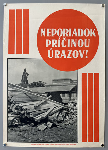 Link to &nbsp;Neporiadok Príčinou úrazov!Czechoslovak, c.1960's &nbsp;Product