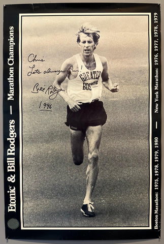 Link to  Bil Rodgers Signed Marathon PosterUSA, 1996  Product