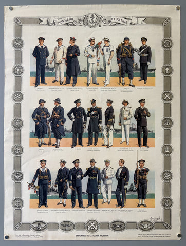 Uniformes de la Marine Moderne