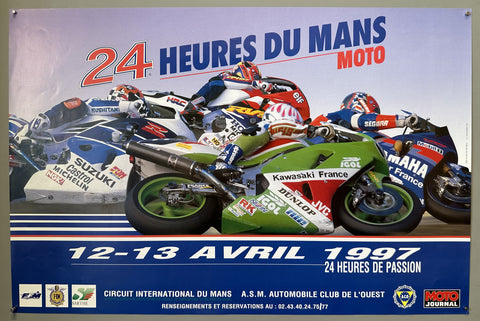 Link to  24 Heures du Mans Moto 1997 PosterFrance, 1997  Product