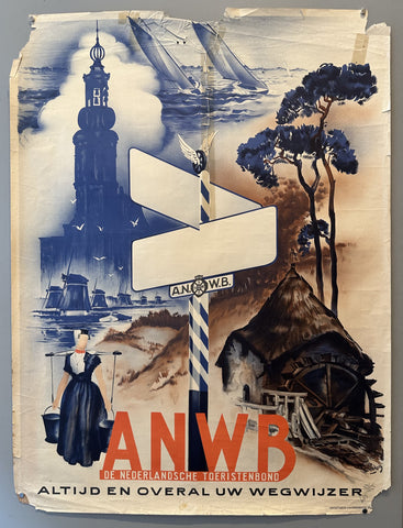 Link to  ANWB - Netherlands Tourist AssociationThe Netherlands, 1940  Product