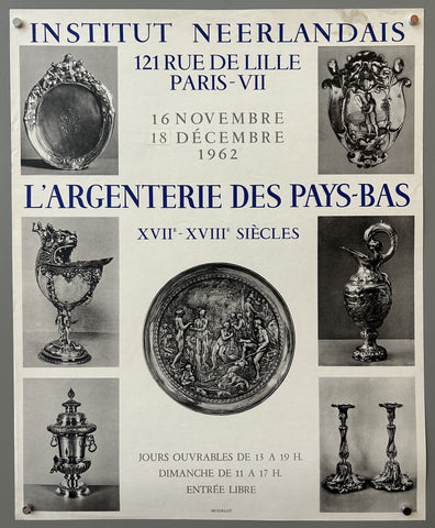 L'Argenterie des Pays-Bas XVIIe-XVIIIe Siècles