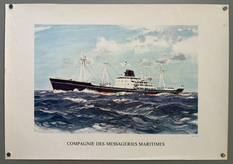 Link to &nbsp;Messageries Maritimes - Compagnie Des Messageries MaritimesFrance, c.1950's &nbsp;Product