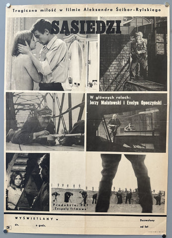 Sąsiedzi Polish Film Poster