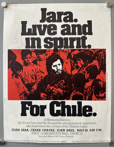 Link to  Victor Jara Memorial ServiceUnited States, 1973  Product