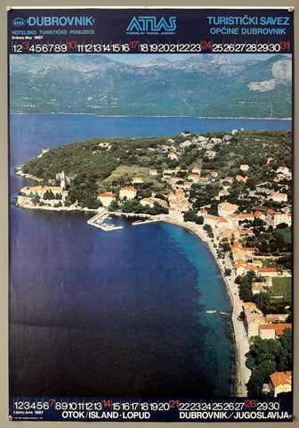 Link to &nbsp;Atlas Calendar May - June 1987Yugoslavia, 1987 &nbsp;Product