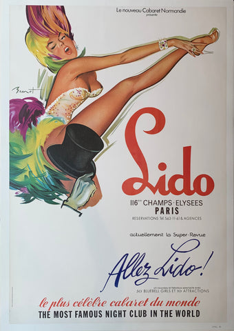 Link to  Allez Lido! PosterFrench, c. 1960  Product