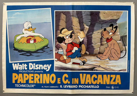 Link to  Paperino e C. in Vacanza Poster 5Italy, 1975  Product