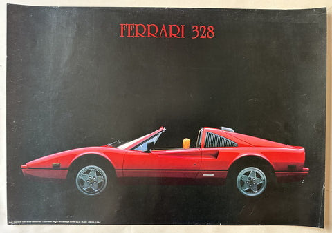 Ferrari 328 Poster