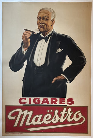 Link to  Cigares MaëstroFrance, C. 1930  Product