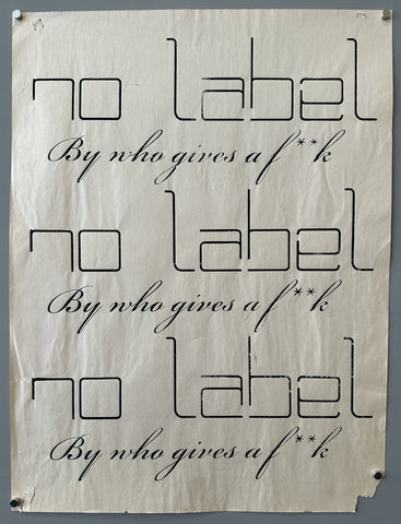 No Label Print
