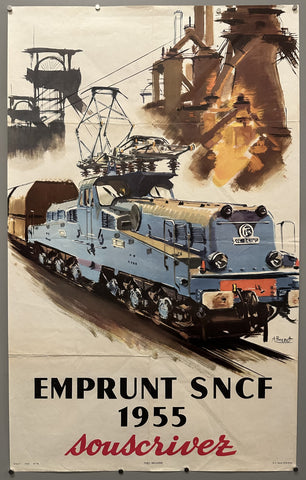 Emprunt SNCF 1955 Souscrivez