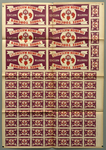 Link to &nbsp;Three Torches The Union MatchBelgium, c. 1950 &nbsp;Product