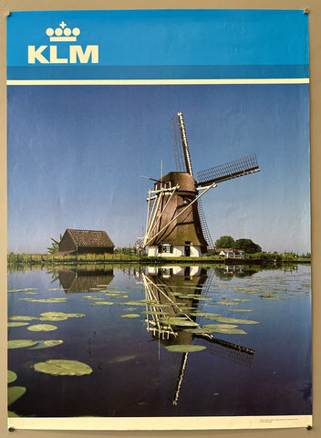 Link to  Dutch KLM Travel Poster #2Netherlands, 1990  Product