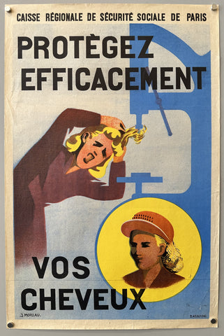Link to &nbsp;Caisse Régionale de Sécurité Sociale de Paris Protégez EfficacementFrance, c. 1940s &nbsp;Product