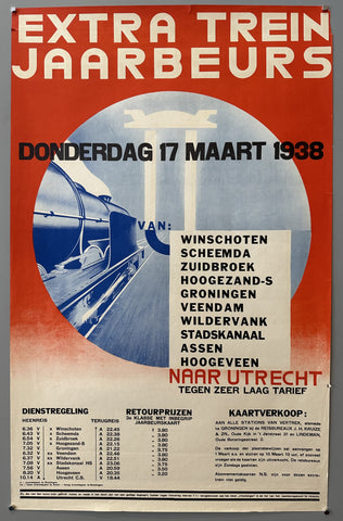 Link to  Extra Trein JaarbeursNetherlands, 1938  Product