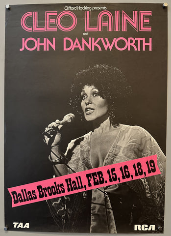 Link to  Cleo Laine and John DankworthAustralia, c. 1974  Product