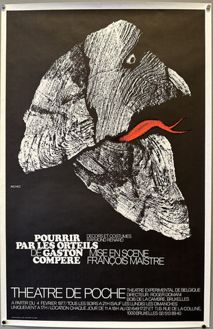 Link to  Pourrir Par Les Orteils at Theatre de PocheBelgium, 1977  Product