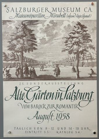 Link to  Alte Gärten in SalzburgGermany, 1958  Product