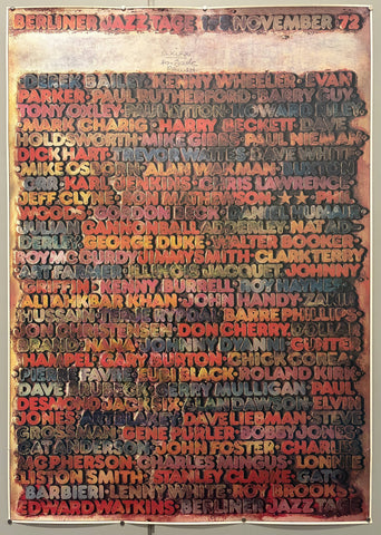 Berliner Jazztage festival 1972