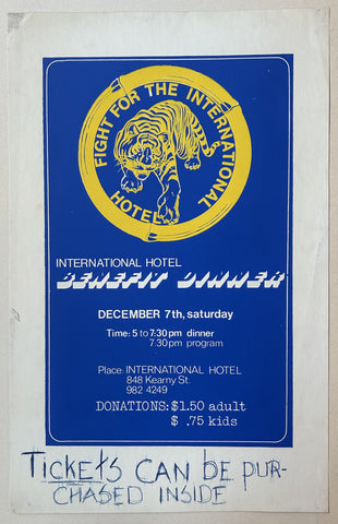 Link to  International Hotel Benefit DinnerSan Francisco, c. 1970  Product