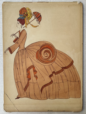 Woman in a Gown #6713