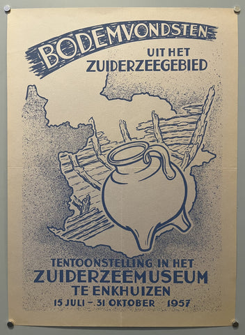 Link to  Bodemvondsten Uit Het Zuiderzeegebied PosterNetherlands, 1957  Product
