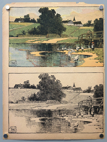 Link to &nbsp;Riverbank/Fall Still LifeUnited States, c. 1950s &nbsp;Product