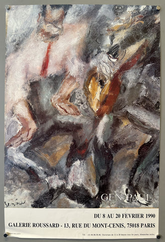 Link to  Gen Paul Galerie RoussardFrance, 1990  Product