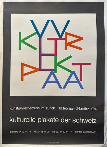 Link to  kulturelle plakate der schweizSwitzerland, 1974  Product