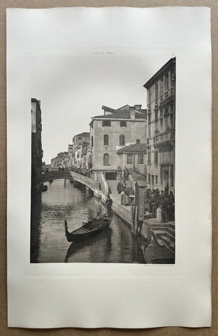 Link to  Streets and Canals in Venice 16USA, 1896  Product