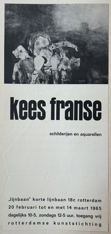 Kees Franse Exhibition Poster