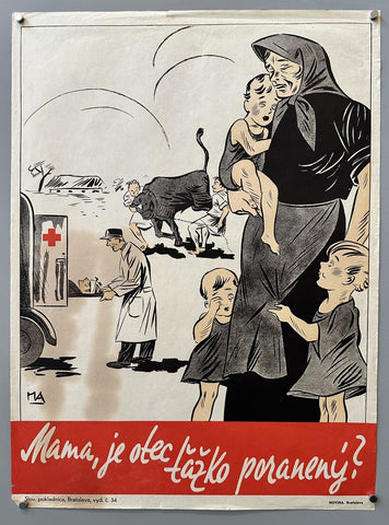 Link to &nbsp;Mama, je otec ťažko poranený?Czechoslovakia, c.1930's &nbsp;Product
