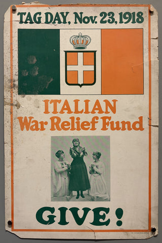 Link to &nbsp;Italian War Relief FundUSA, 1918 &nbsp;Product