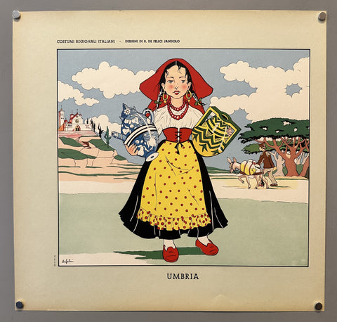 Link to &nbsp;Costumi Regionali Italiani - UmbriaItaly, 1951 &nbsp;Product