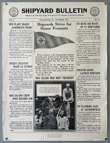 Shipyard Bulletin - Vol.1 No.15
