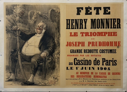 Fête Henry Monnier: Le Triomphe de Joseph Prudhomme