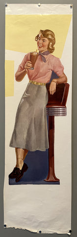 Link to  Woman Drinking Root Beer FloatUSA, c. 1950  Product