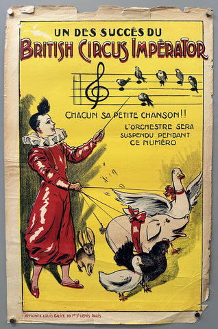 Un des Succès du British Circus Imperator (Paper)