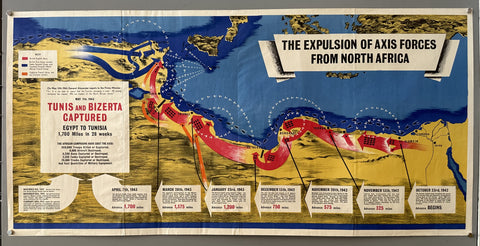 Link to  Expulsion of Axis Forces from North AfricaNorth Africa, 1945  Product