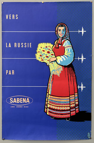 Link to  Vers La Russie Par SabenaBelgium, c. 1957  Product