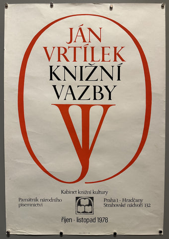 Link to  Ján Vrtílek Knižní VazbyCzech Republic, 1978  Product