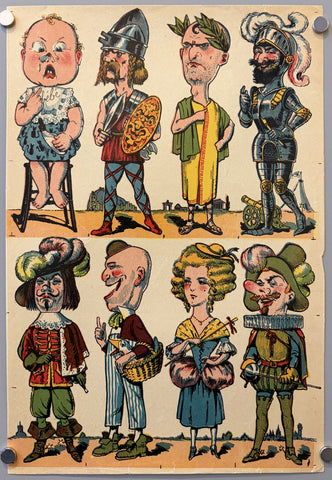 Link to &nbsp;Galerie de Portraits Charge #2France,C.1890's &nbsp;Product