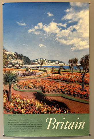 Link to  Torquay in Sunny South Devon PosterEngland, c. 1960s  Product